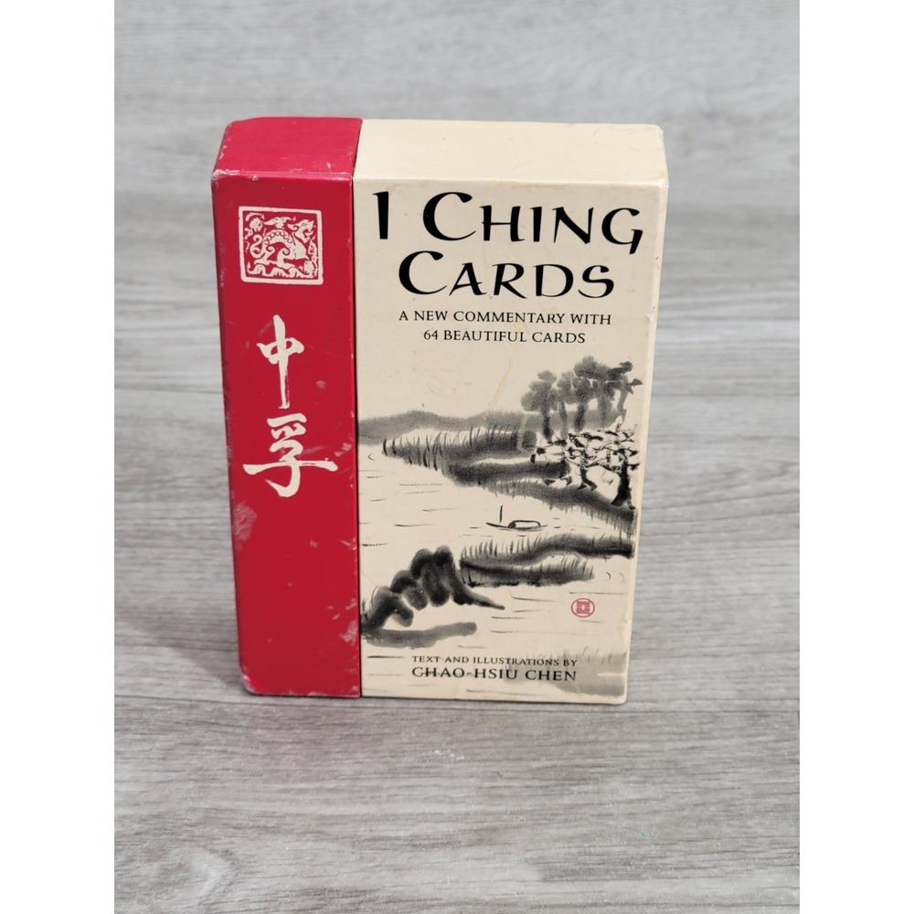 Rare I Ching Cards A New Commentary w/ 64 Beautiful Cards by Chao-Hsiu Chen